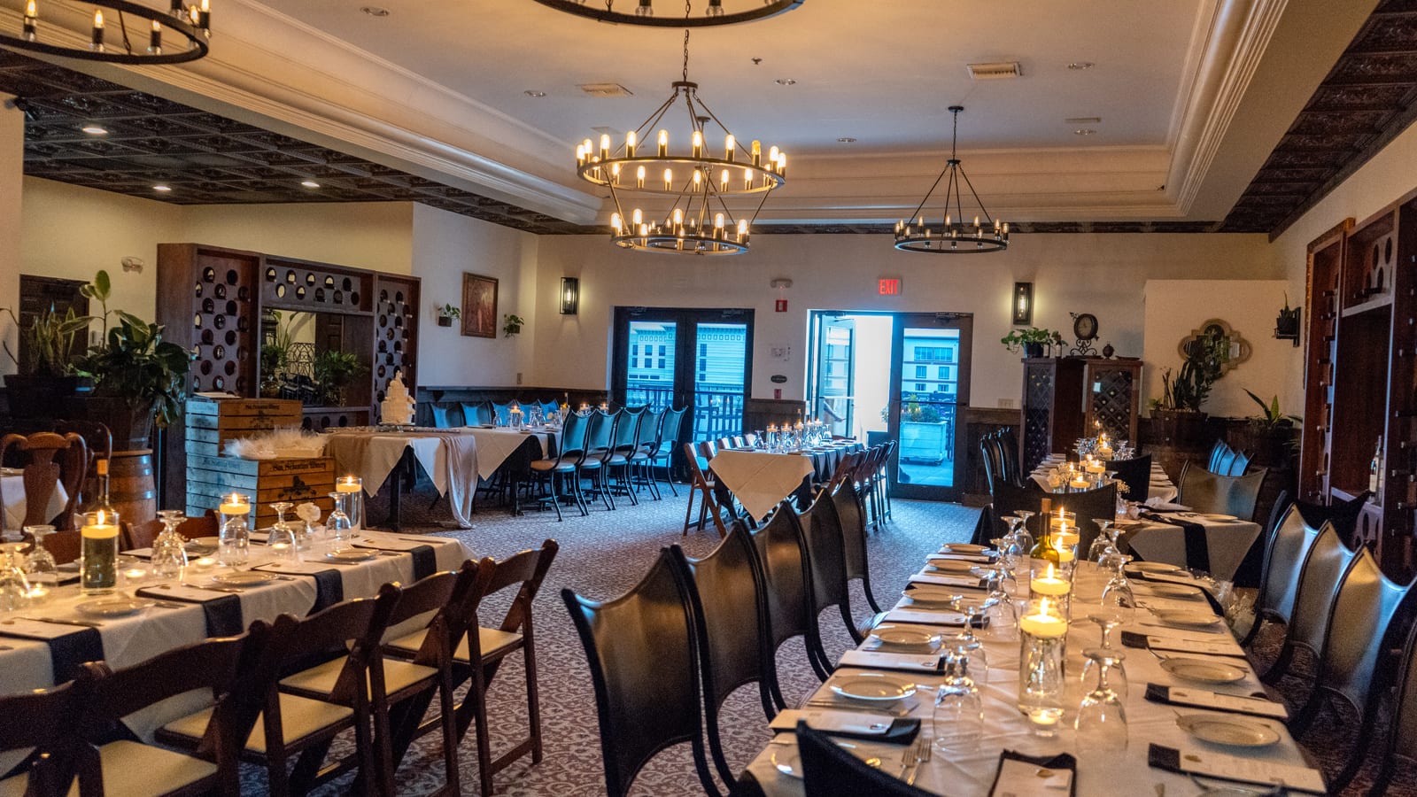 Private dining room at La Cocina at The Cellar Upstairs